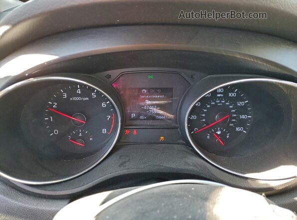 KNDMB5C17L6596335 2020 KIA SEDONA Maroon Instrument cluster view