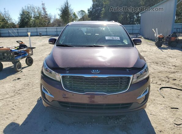 KNDMB5C19L6642876 2020 KIA SEDONA Burgundy 