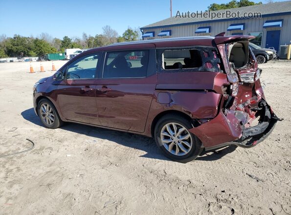 KNDMB5C19L6642876 2020 KIA SEDONA Burgundy 