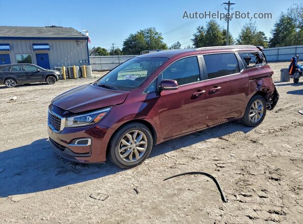 KNDMB5C19L6642876 2020 KIA SEDONA Burgundy 