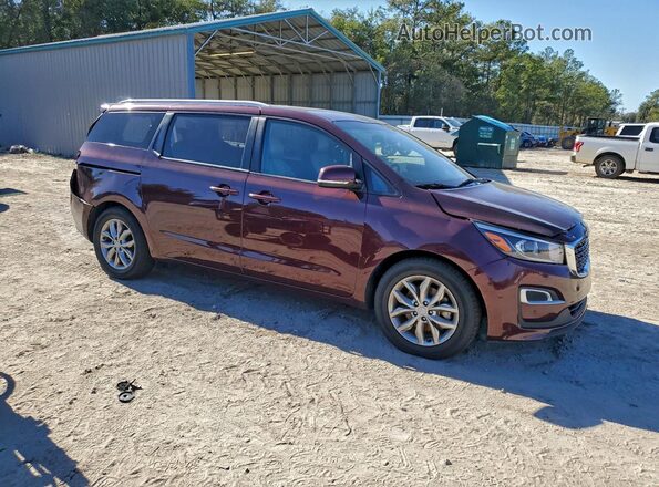 KNDMB5C19L6642876 2020 KIA SEDONA Burgundy 