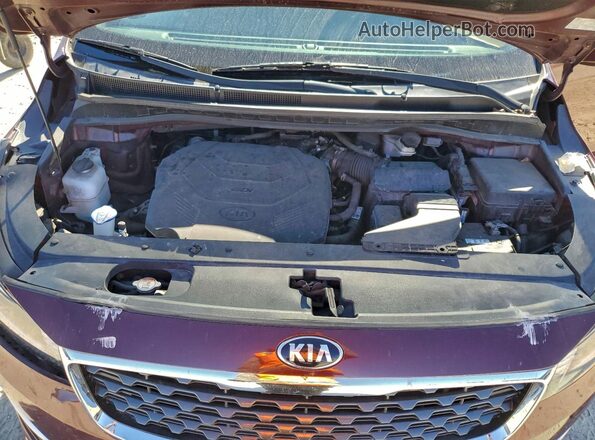 KNDMB5C19L6642876 2020 KIA SEDONA Burgundy 