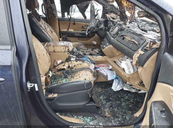 KNDMB5C19M6665060 2021 KIA SEDONA Blue Front interior view
