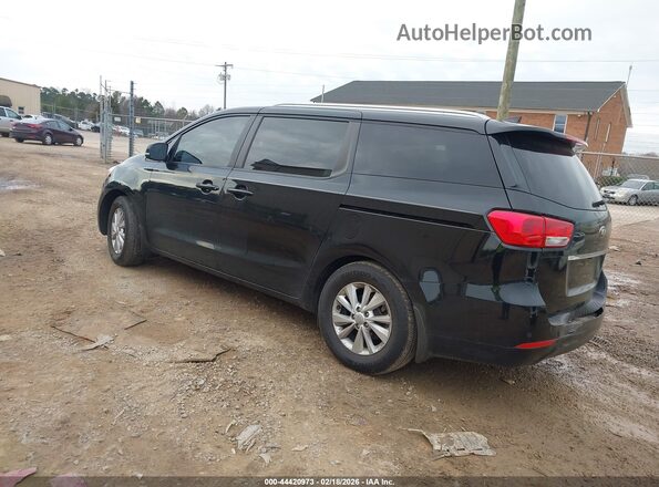 KNDMB5C1XJ6349095 2018 KIA SEDONA Черный 