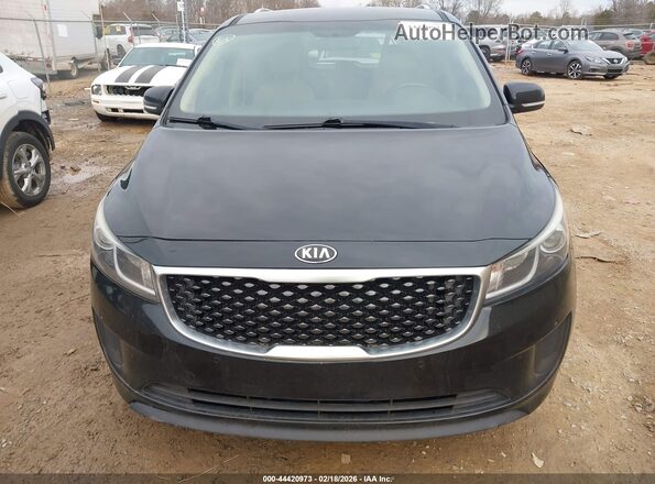 KNDMB5C1XJ6349095 2018 KIA SEDONA Черный 