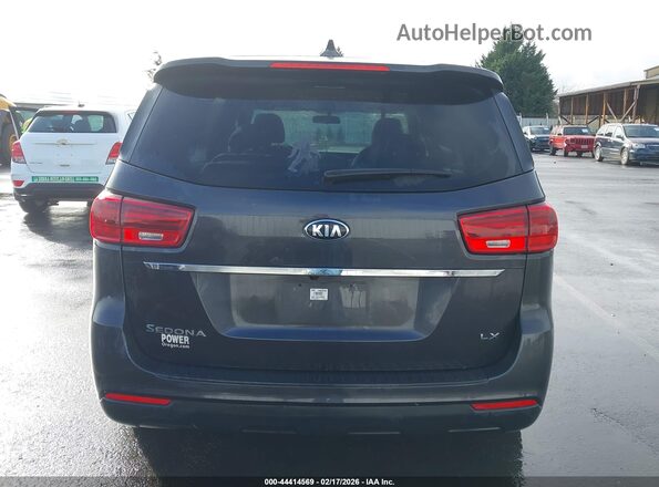 KNDMB5C1XK6548682 2019 KIA SEDONA Gray 