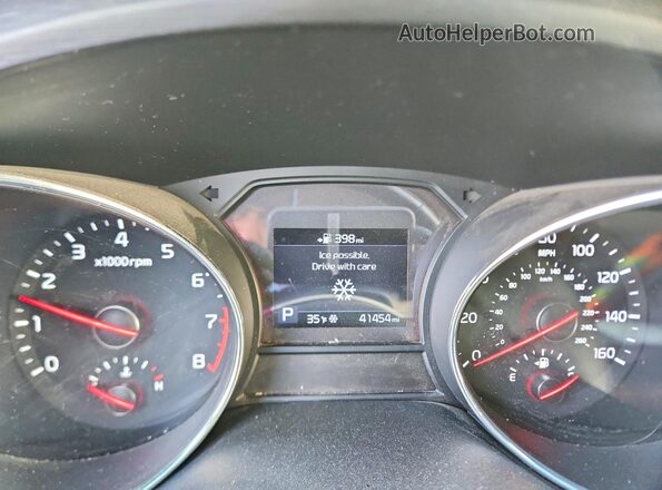 KNDMB5C1XL6577620 2020 KIA SEDONA Black Vista del cuadro de instrumentos