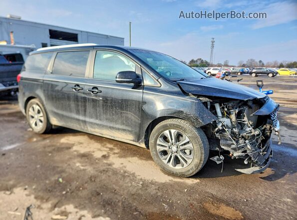 KNDMB5C1XL6577620 2020 KIA SEDONA Black Delantero derecho