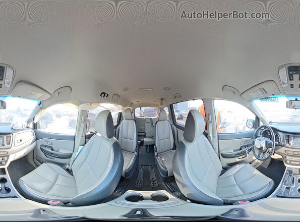 KNDMB5C1XL6577620 2020 KIA SEDONA Black Vista interior de 360 grados