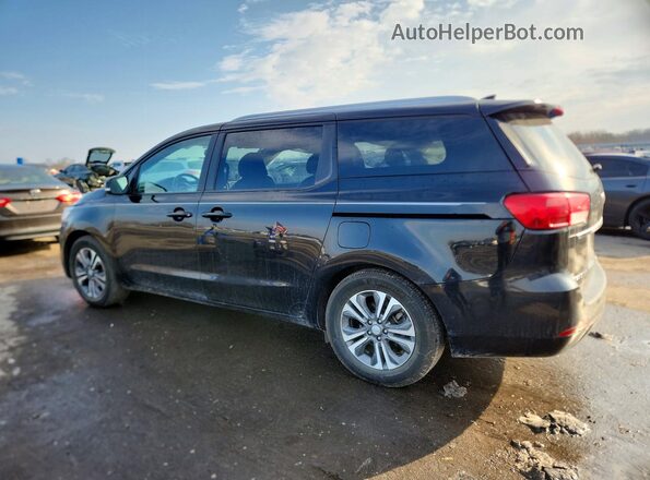 KNDMB5C1XL6577620 2020 KIA SEDONA Black Trasero izquierdo