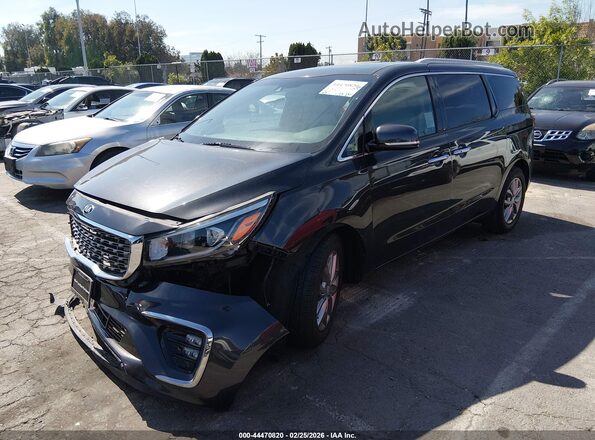 KNDMC5C13L6614052 2020 KIA SEDONA Gray Передня ліва чверть