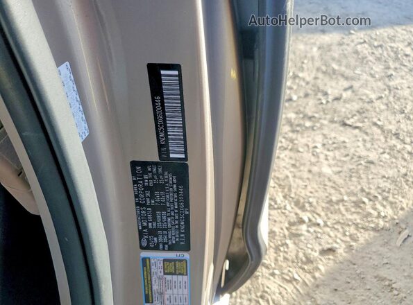 KNDMC5C1XG6100446 2016 KIA SEDONA Cream Widok komory silnika