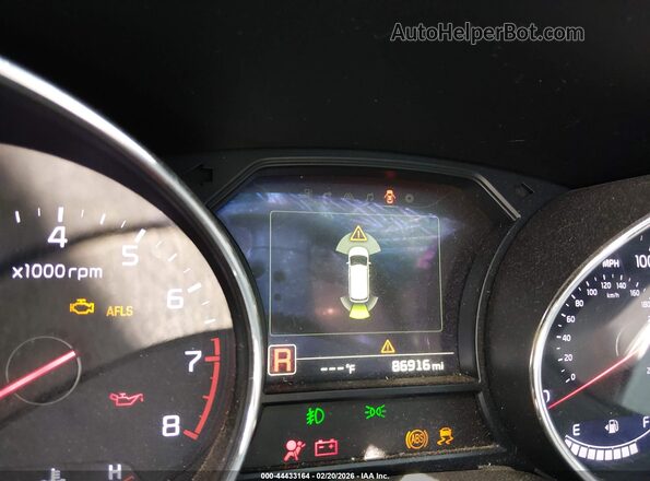 KNDME5C15H6273061 2017 KIA SEDONA Gray Панорамний вид салону 360°