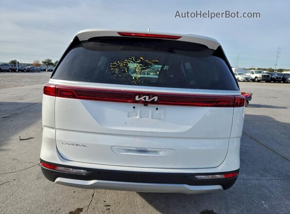 KNDNB4H31R6380627 2024 KIA CARNIVAL White Հետևի տեսք