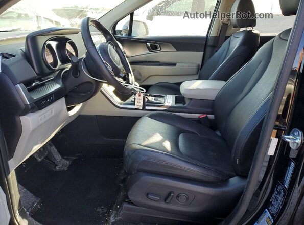 KNDNB4H35R6354483 2024 KIA CARNIVAL Black Սալոնի դիմացի տեսք