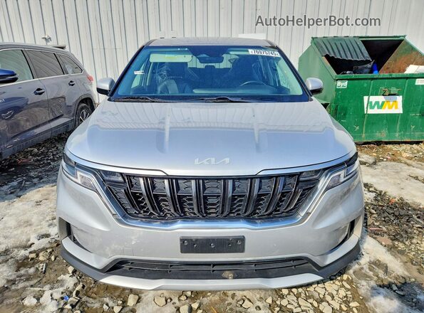 KNDNB4H36N6114708 2022 KIA CARNIVAL Silver Դիմացի տեսք