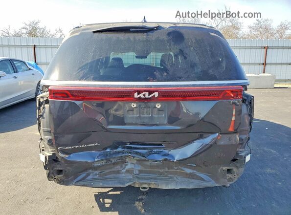 KNDNB4H38N6110692 2022 KIA CARNIVAL Charcoal Widok z tyłu