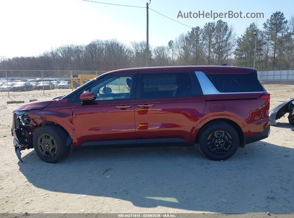 KNDNB5K38S6539728 2025 KIA CARNIVAL MPV Burgundy Панорамний вид салону 360°