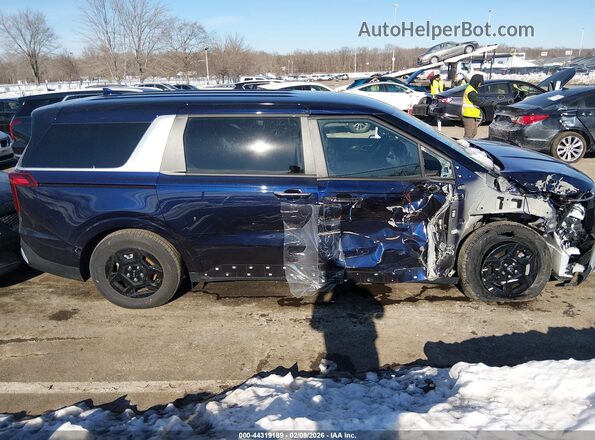KNDNB5K3XT6577348 2026 KIA CARNIVAL MPV Navy Widok wnętrza z tyłu