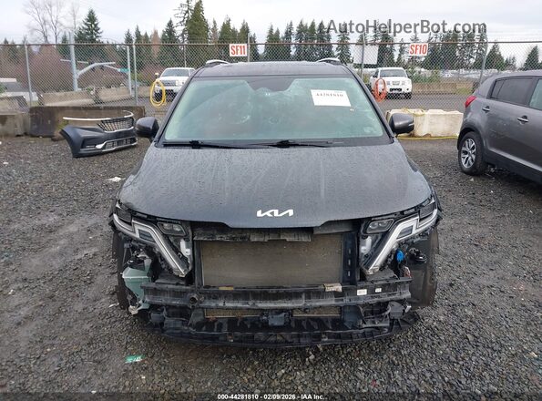 KNDNE5H30P6267343 2023 KIA CARNIVAL MPV Gray Vista interior trasera