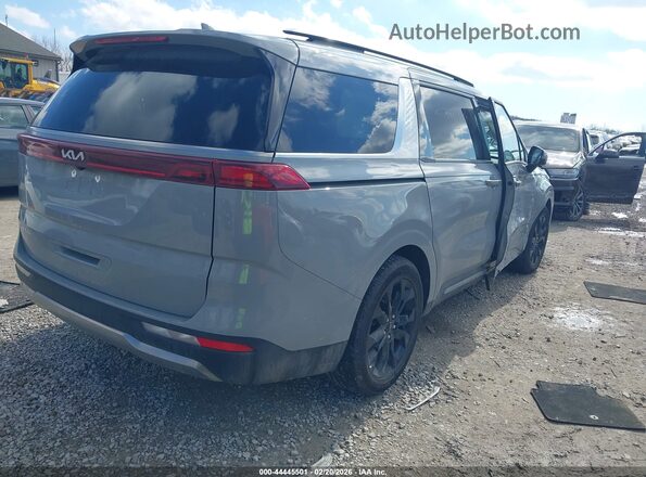 KNDNE5H30R6424517 2024 KIA CARNIVAL MPV Серый Задняя правая четверть