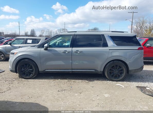 KNDNE5H30R6424517 2024 KIA CARNIVAL MPV Серый Панорамный вид салона 360°