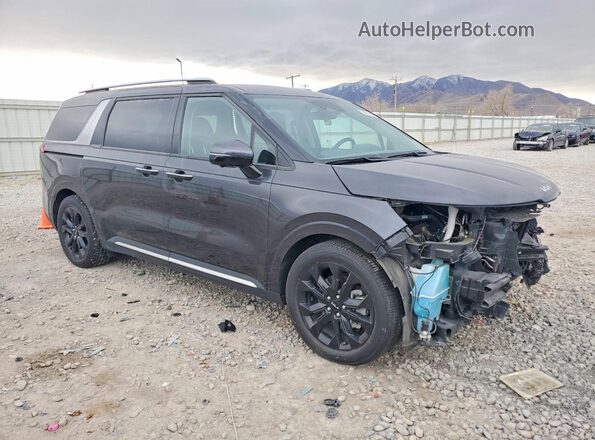 KNDNE5H31P6288640 2023 KIA CARNIVAL Black წინა მარჯვენა