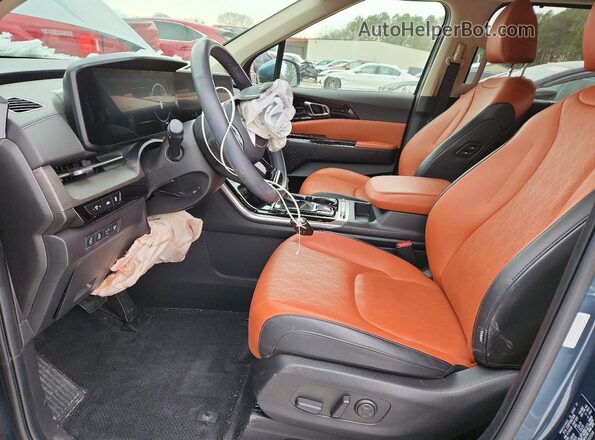 KNDNE5H34R6402598 2024 KIA CARNIVAL Blue Vista interior delantera