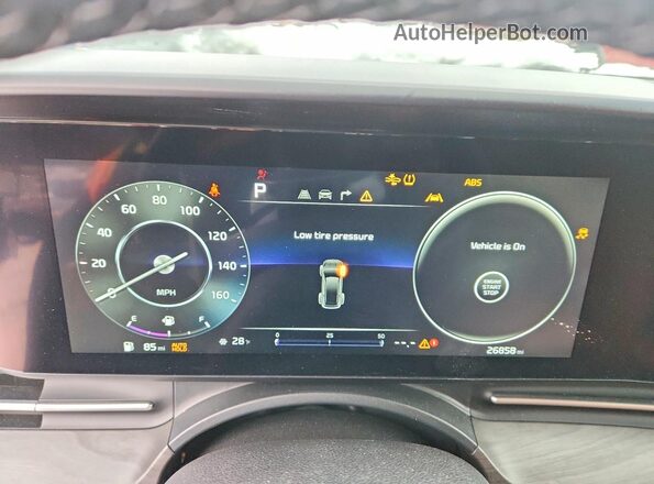 KNDNE5H34R6402598 2024 KIA CARNIVAL Blue Vista del cuadro de instrumentos