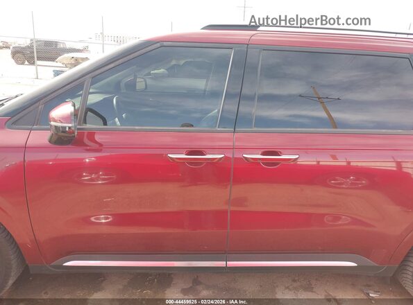 KNDNE5H37N6065337 2022 KIA CARNIVAL MPV Красный Панорамный вид салона 360°