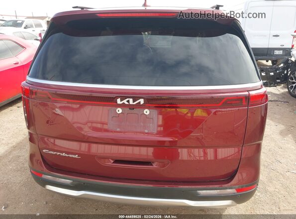 KNDNE5H37N6065337 2022 KIA CARNIVAL MPV Красный 