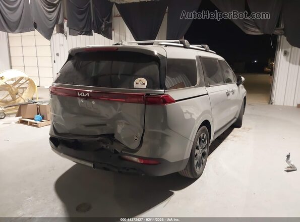 KNDNE5H38P6280048 2023 KIA CARNIVAL MPV Gray Задня права чверть