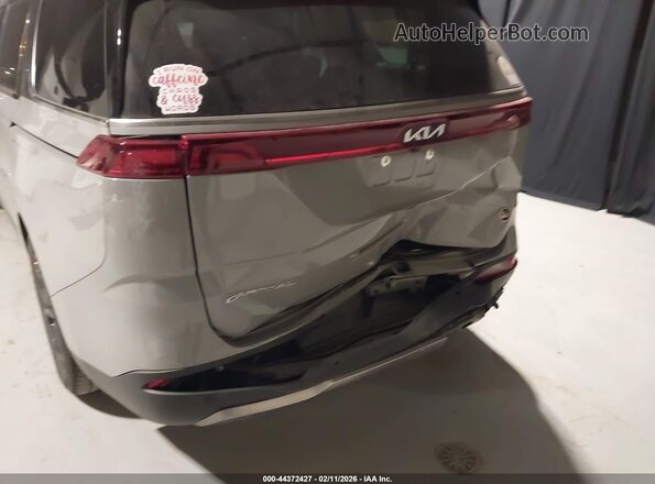 KNDNE5H38P6280048 2023 KIA CARNIVAL MPV Gray Вид спереду