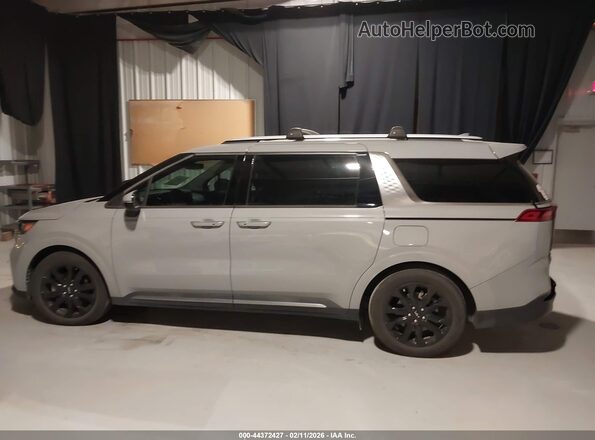 KNDNE5H38P6280048 2023 KIA CARNIVAL MPV Gray Панорамний вид салону 360°