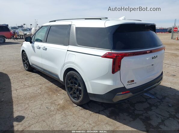KNDNE5K30S6486076 2025 KIA CARNIVAL MPV White Հետևի ձախ