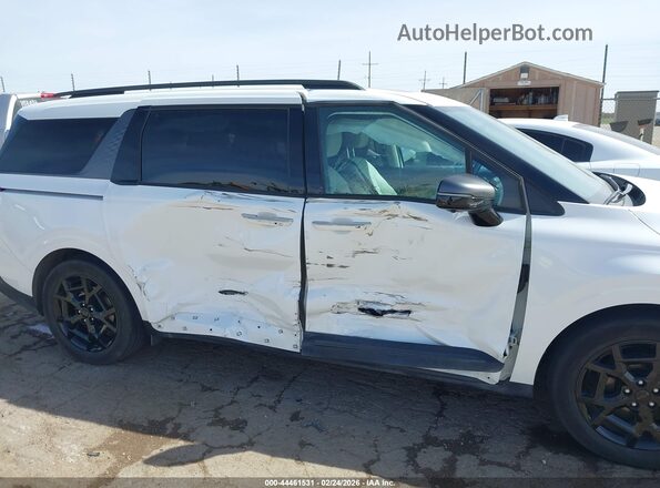 KNDNE5K30S6486076 2025 KIA CARNIVAL MPV White Դիմացի տեսք