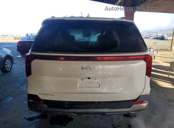 KNDNE5K38S6487248 2025 KIA CARNIVAL White Vista trasera