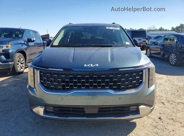 KNDNE5K38T6589957 2026 KIA CARNIVAL Blue Widok z przodu