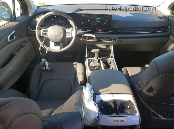 KNDNE5K38T6589957 2026 KIA CARNIVAL Blue Widok deski rozdzielczej