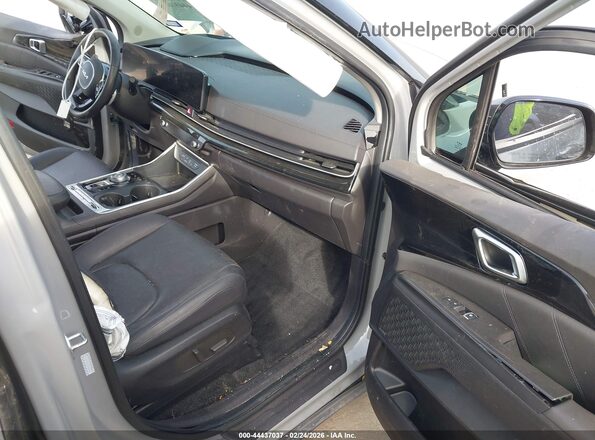 KNDNE5KA2S6043720 2025 KIA CARNIVAL MPV HYBRID Gray Вид салону спереду