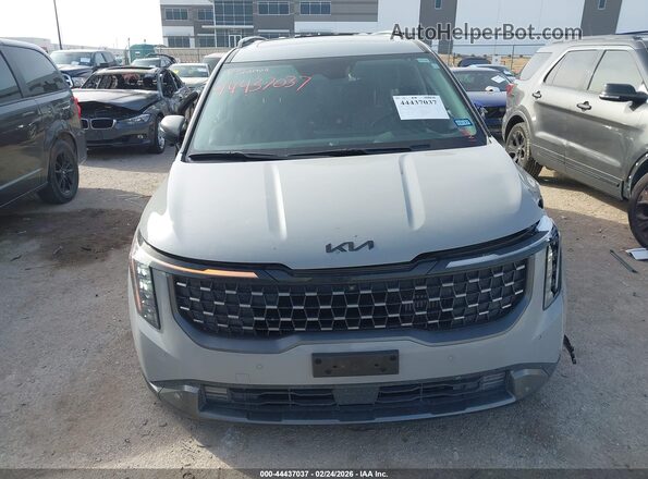 KNDNE5KA2S6043720 2025 KIA CARNIVAL MPV HYBRID Gray Вид щитка приладів