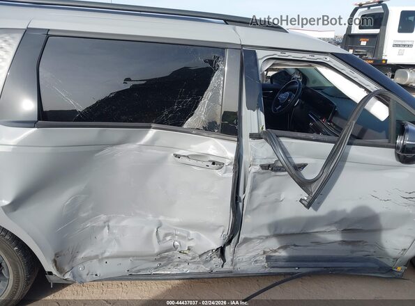 KNDNE5KA2S6043720 2025 KIA CARNIVAL MPV HYBRID Gray Вид задньої частини салону