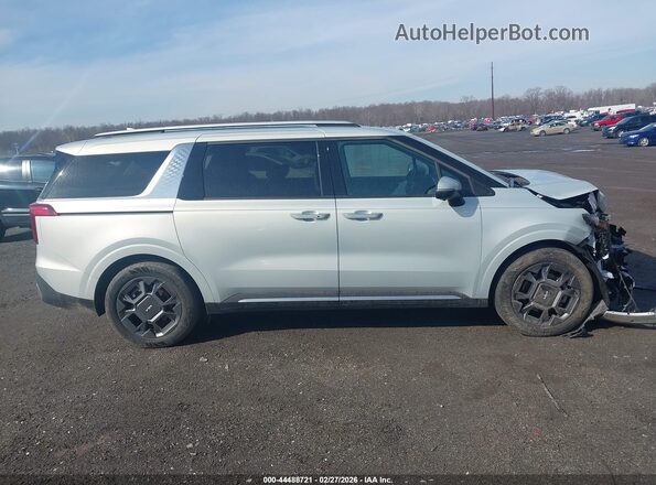 KNDNE5KA4S6061474 2025 KIA CARNIVAL MPV HYBRID Gray Widok wnętrza z tyłu