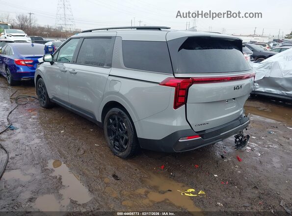 KNDNE5KA4T6099241 2026 KIA CARNIVAL MPV HYBRID Gray Задня ліва чверть