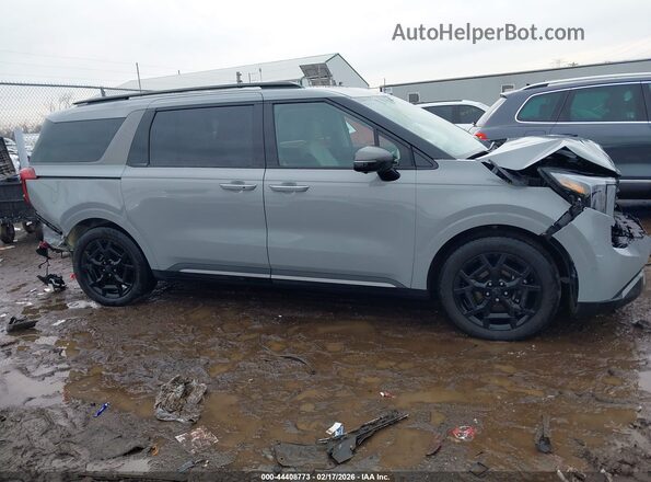 KNDNE5KA4T6099241 2026 KIA CARNIVAL MPV HYBRID Gray Вид задньої частини салону