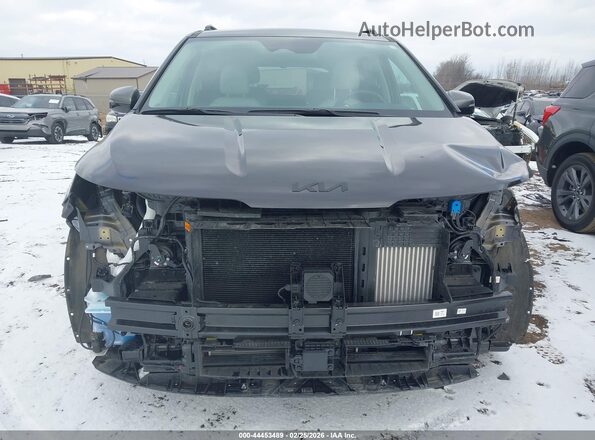 KNDNE5KA5S6047339 2025 KIA CARNIVAL MPV HYBRID Gray Vista interior trasera