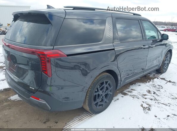 KNDNE5KA5S6047339 2025 KIA CARNIVAL MPV HYBRID Gray Trasero derecho