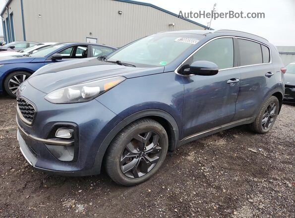 KNDP63AC0M7932946 2021 KIA SPORTAGE Blue 