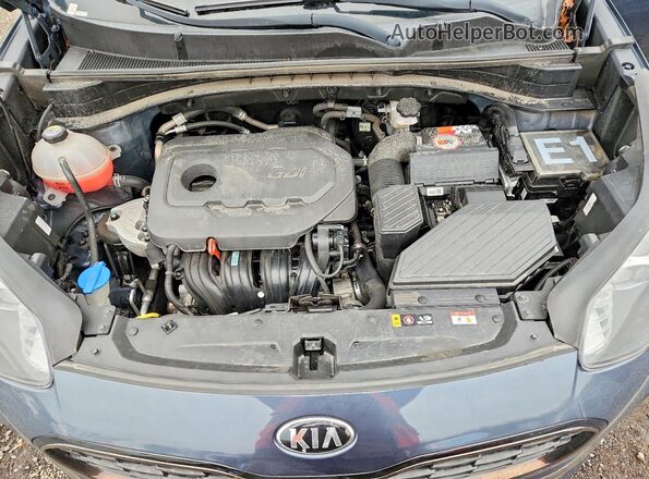 KNDP63AC0M7932946 2021 KIA SPORTAGE Blue 