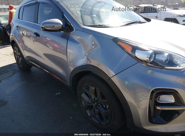KNDP63AC6M7866855 2021 KIA SPORTAGE Gray 